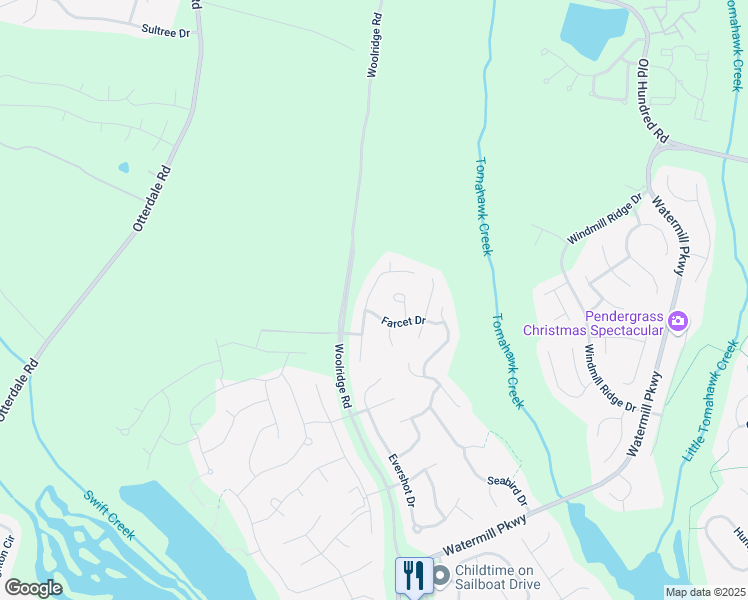 map of restaurants, bars, coffee shops, grocery stores, and more near 3237 Barkham Drive in Midlothian