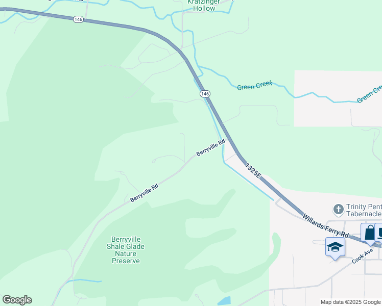 map of restaurants, bars, coffee shops, grocery stores, and more near 260 Berryville Road in Jonesboro