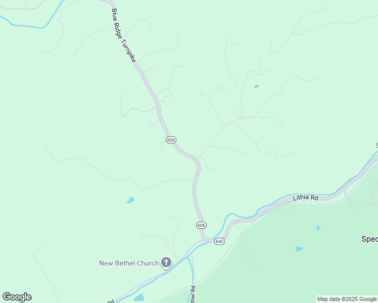 map of restaurants, bars, coffee shops, grocery stores, and more near 450 Blue Ridge Turnpike in Fincastle