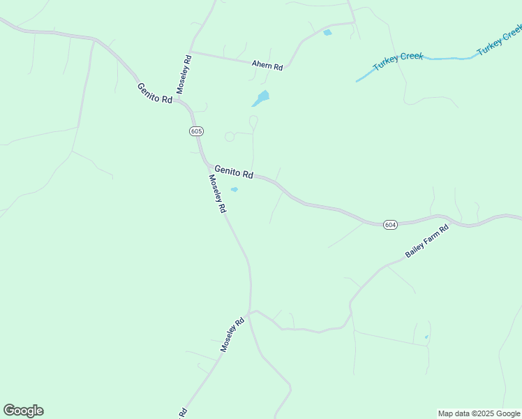 map of restaurants, bars, coffee shops, grocery stores, and more near 19721 Genito Road in Moseley