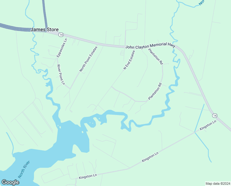 map of restaurants, bars, coffee shops, grocery stores, and more near 353 North End Estates in North