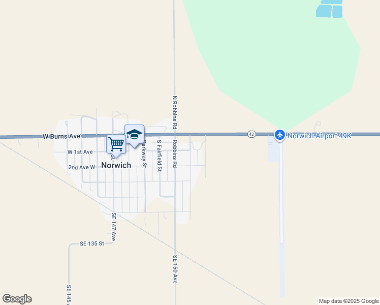 map of restaurants, bars, coffee shops, grocery stores, and more near 142-298 Wheatland in Norwich