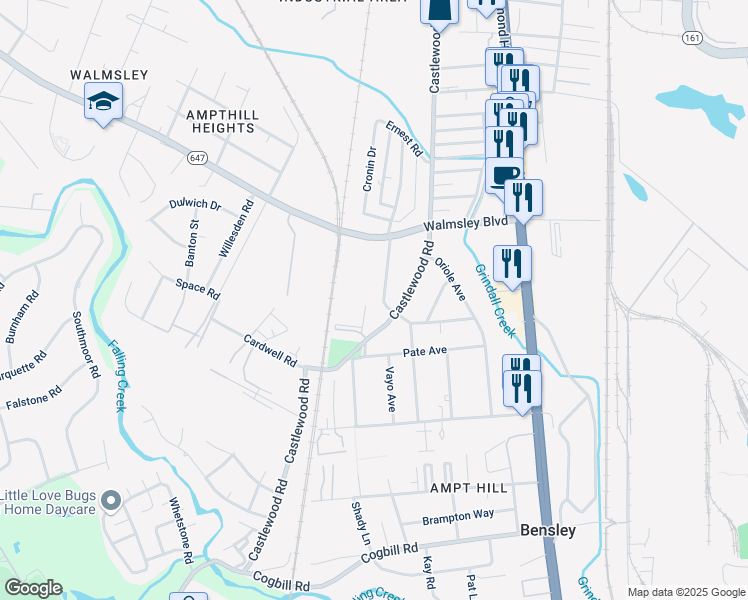 map of restaurants, bars, coffee shops, grocery stores, and more near 4816 Caldwell Avenue in Richmond