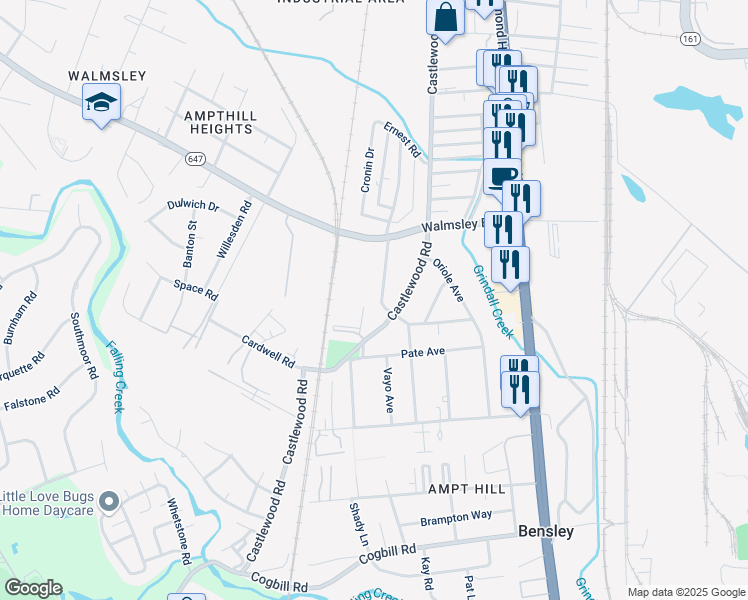 map of restaurants, bars, coffee shops, grocery stores, and more near 4816 Caldwell Avenue in Richmond