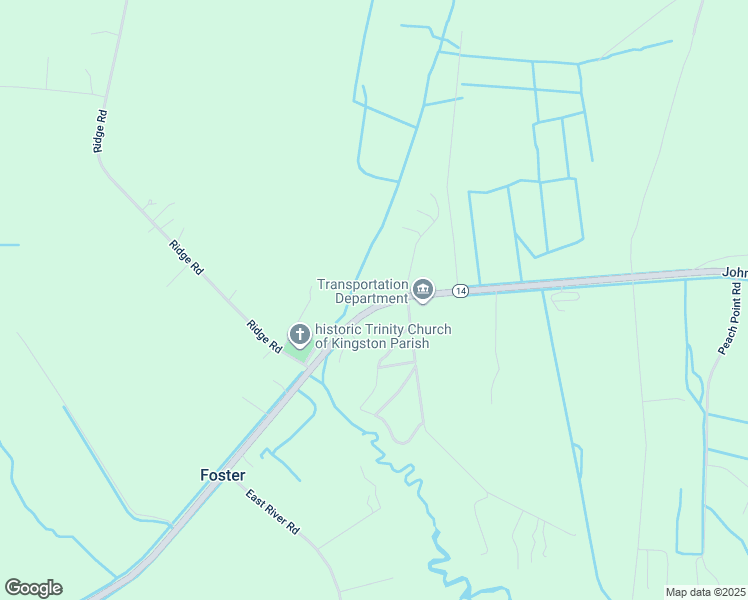 map of restaurants, bars, coffee shops, grocery stores, and more near 15819 John Clayton Memorial Highway in Foster