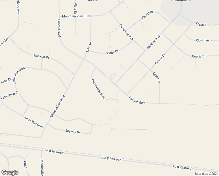 map of restaurants, bars, coffee shops, grocery stores, and more near Foothill Boulevard in Alamosa