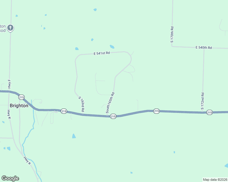 map of restaurants, bars, coffee shops, grocery stores, and more near South165th Rd in Brighton