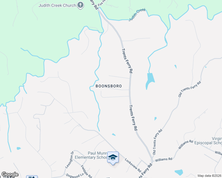 map of restaurants, bars, coffee shops, grocery stores, and more near 4721 Alclif Drive in Lynchburg