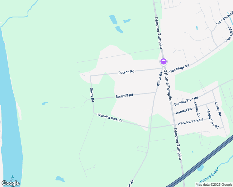 map of restaurants, bars, coffee shops, grocery stores, and more near 1086 Berryhill Road in Richmond