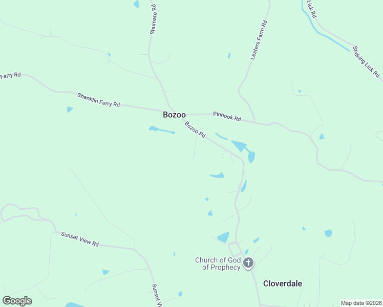 map of restaurants, bars, coffee shops, grocery stores, and more near 4609 Bozoo Road in Peterstown