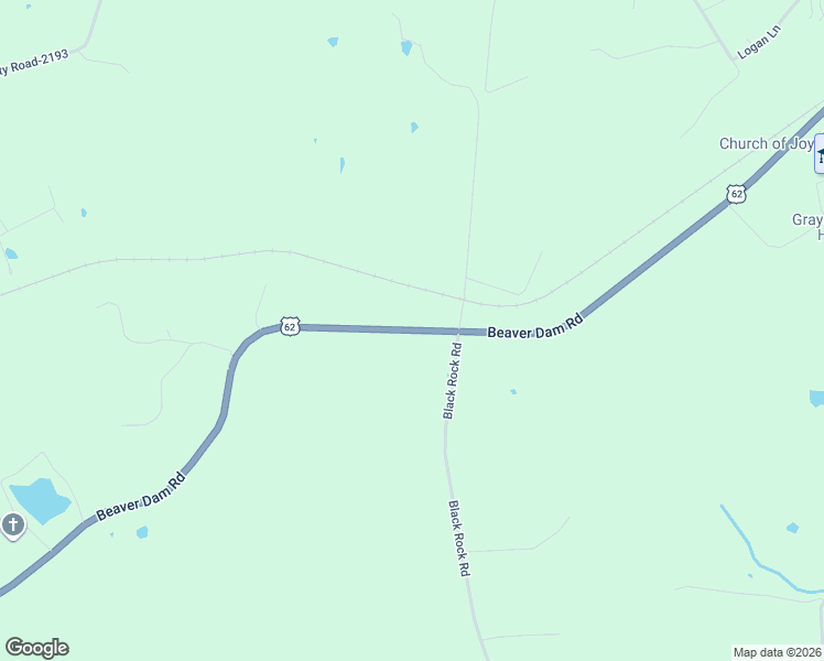 map of restaurants, bars, coffee shops, grocery stores, and more near 61 Blackrock Drive in Leitchfield