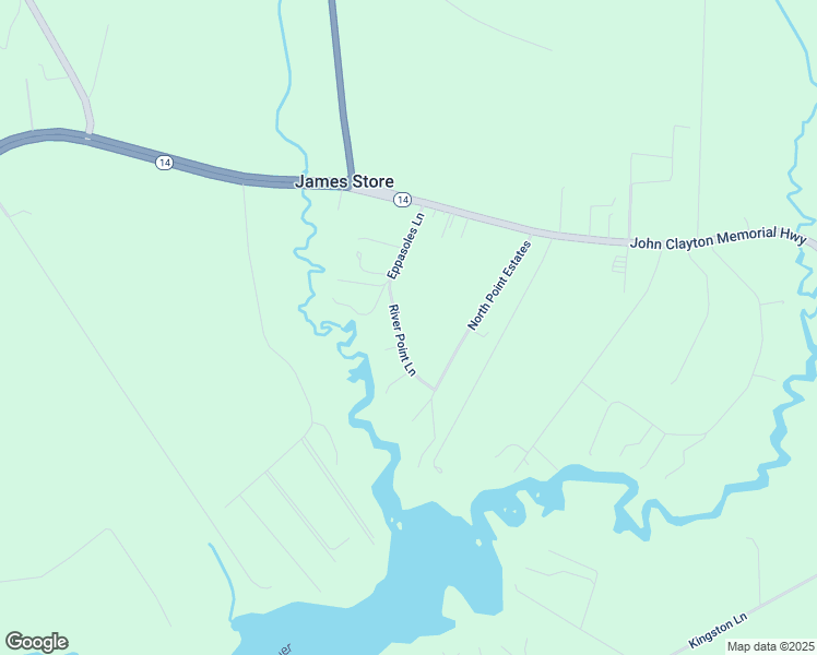 map of restaurants, bars, coffee shops, grocery stores, and more near 105 River Point Lane in North
