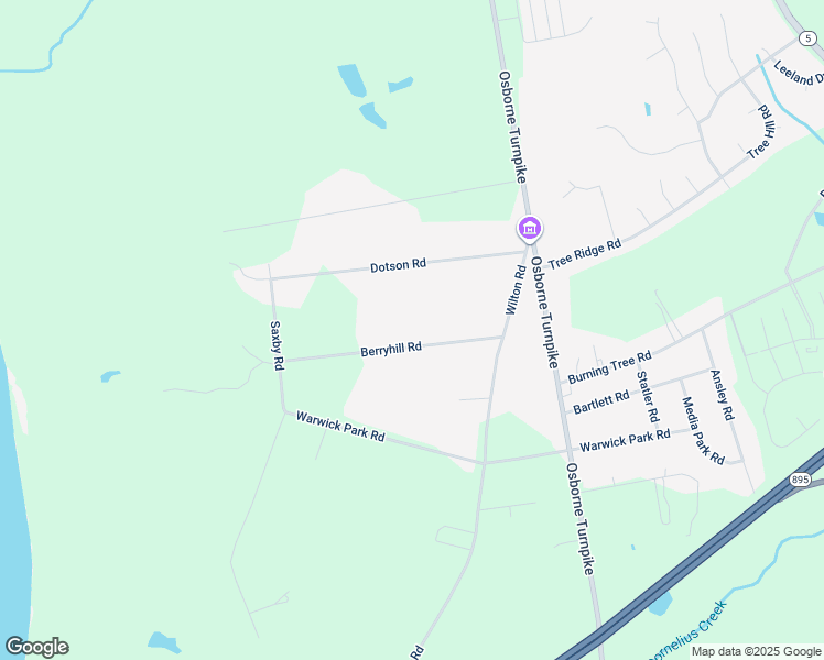 map of restaurants, bars, coffee shops, grocery stores, and more near 1140 Berryhill Road in Henrico