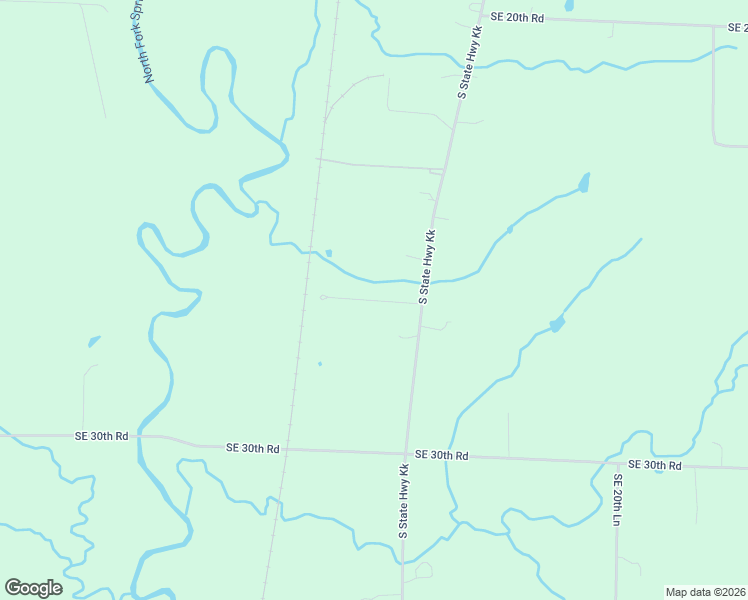 map of restaurants, bars, coffee shops, grocery stores, and more near Southeast 26th Road in Barton County