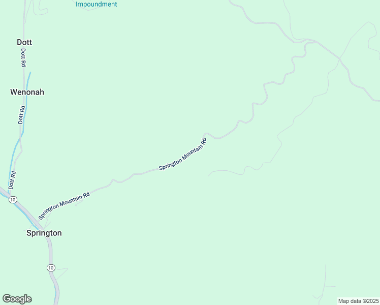map of restaurants, bars, coffee shops, grocery stores, and more near Springton Mountain Road in Lashmeet