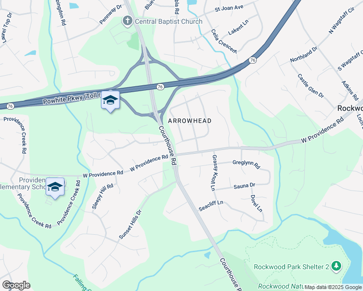 map of restaurants, bars, coffee shops, grocery stores, and more near 10531 Chieftain Trail in Richmond