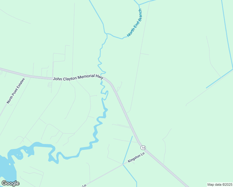 map of restaurants, bars, coffee shops, grocery stores, and more near 12341 John Clayton Memorial Highway in North