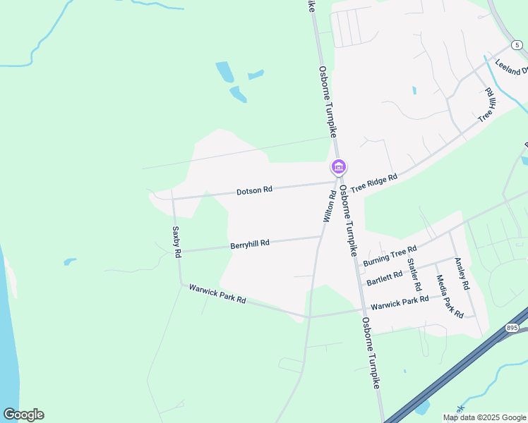 map of restaurants, bars, coffee shops, grocery stores, and more near 1161 Dotson Road in Richmond