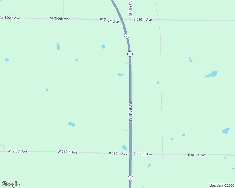 map of restaurants, bars, coffee shops, grocery stores, and more near 455 South 7 Highway in Girard