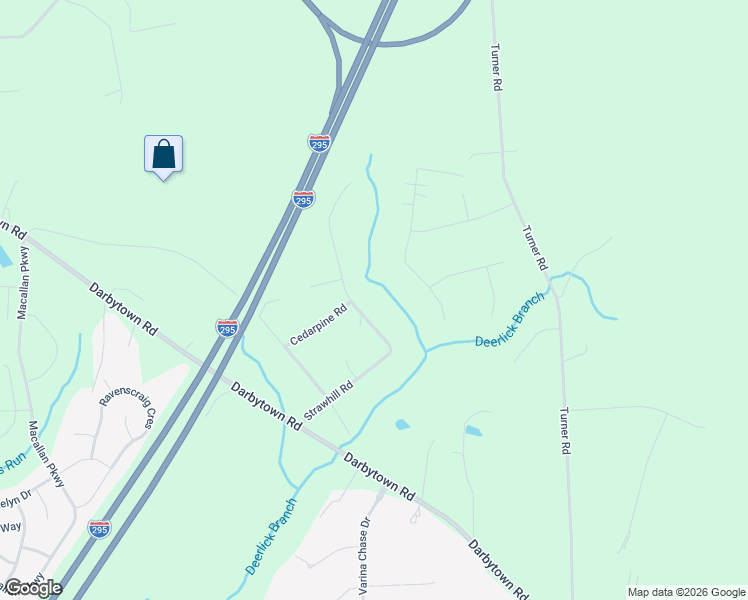 map of restaurants, bars, coffee shops, grocery stores, and more near 7351 Narrowridge Road in Richmond