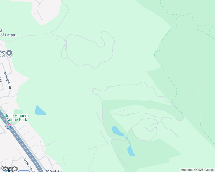 map of restaurants, bars, coffee shops, grocery stores, and more near 1623 Calera Creek Heights Drive in Milpitas