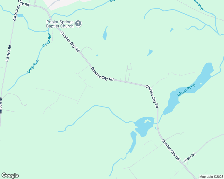map of restaurants, bars, coffee shops, grocery stores, and more near 5491 Charles City Road in Richmond