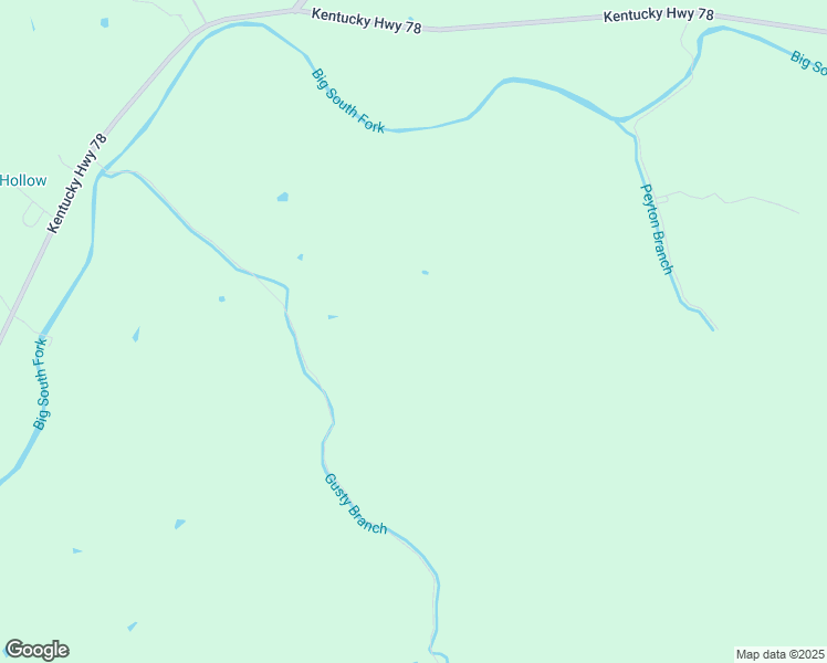 map of restaurants, bars, coffee shops, grocery stores, and more near 731 Gusty Branch Road in Hustonville