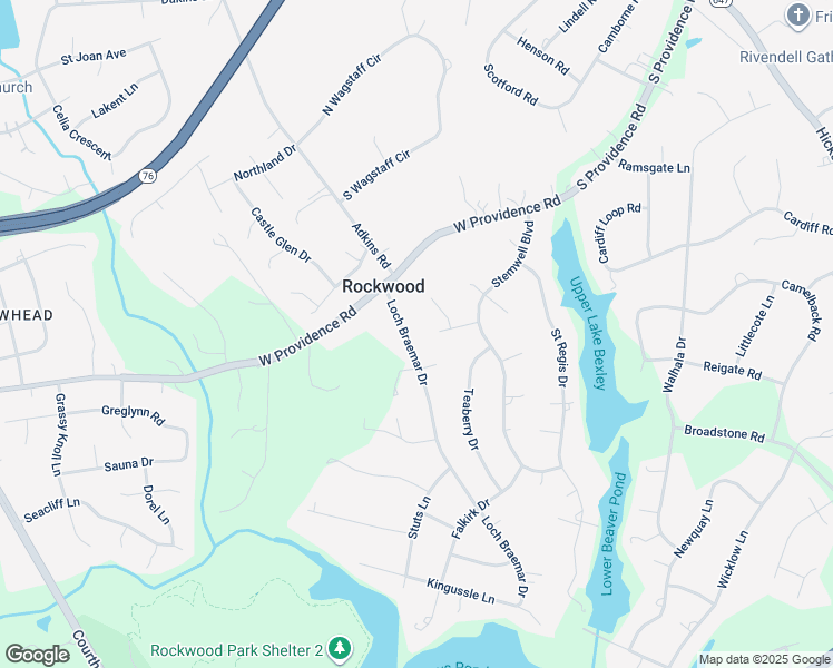 map of restaurants, bars, coffee shops, grocery stores, and more near 2133 Loch Braemar Drive in Richmond