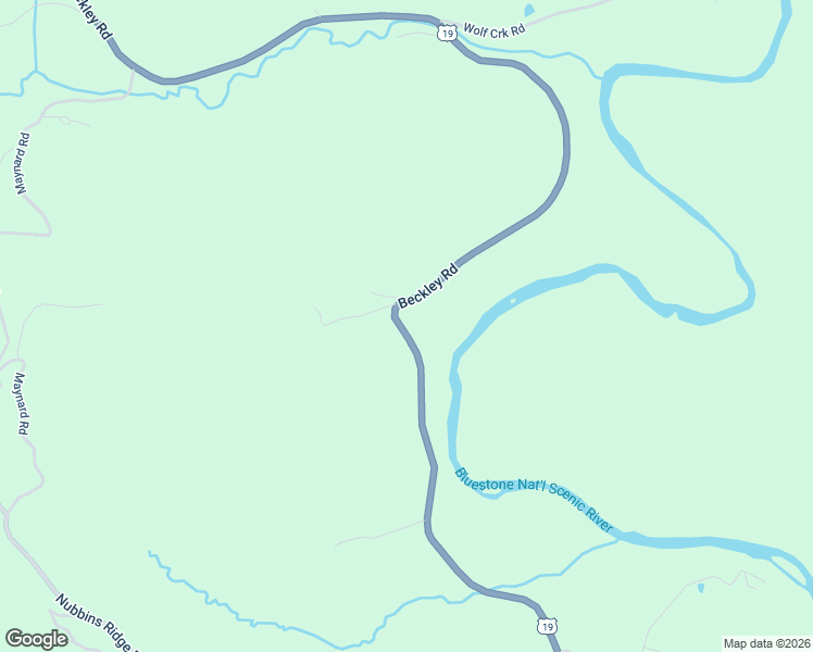 map of restaurants, bars, coffee shops, grocery stores, and more near 11141 Beckley Road in Spanishburg