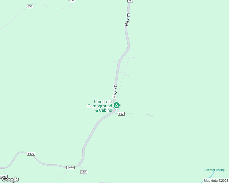 map of restaurants, bars, coffee shops, grocery stores, and more near Highway YY in Jadwin