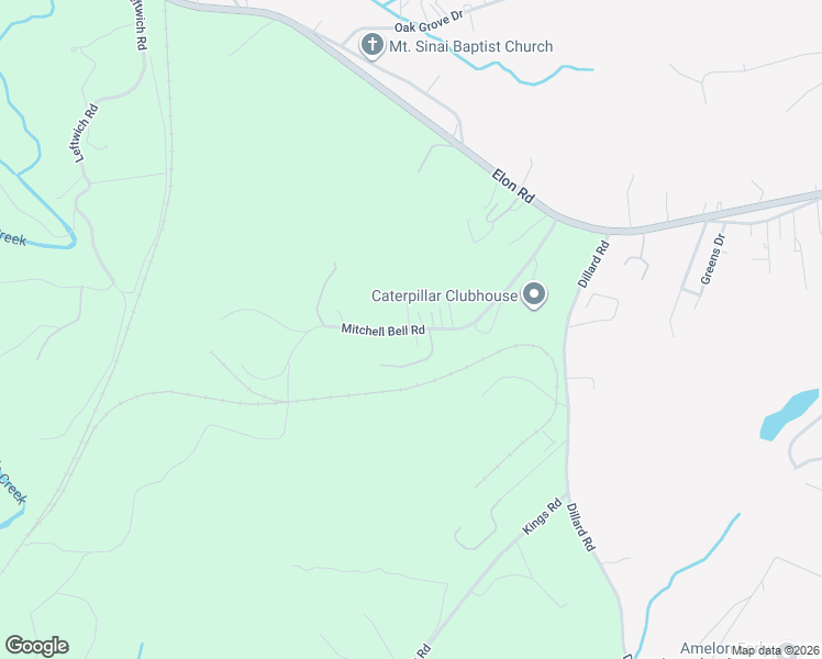 map of restaurants, bars, coffee shops, grocery stores, and more near 132 Bellmont Drive in Madison Heights