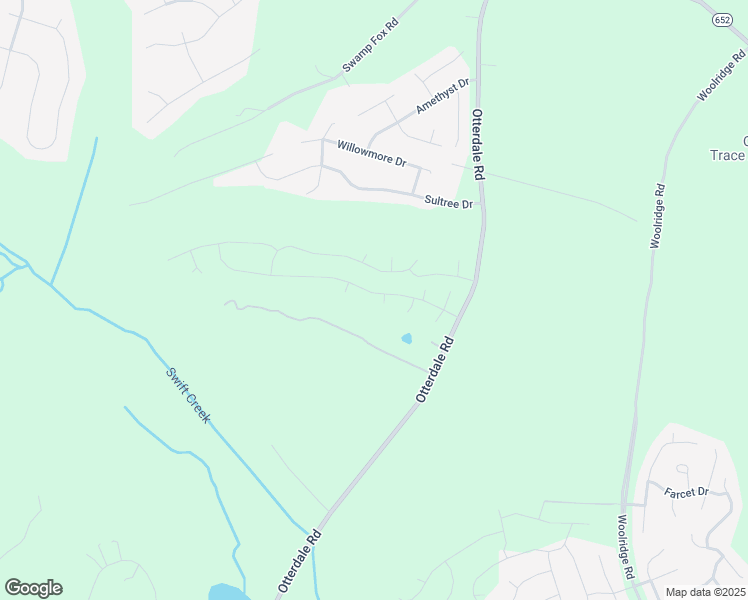 map of restaurants, bars, coffee shops, grocery stores, and more near 2600 Cedarville Mews in Midlothian