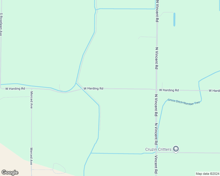 map of restaurants, bars, coffee shops, grocery stores, and more near 16377 West Harding Road in Turlock