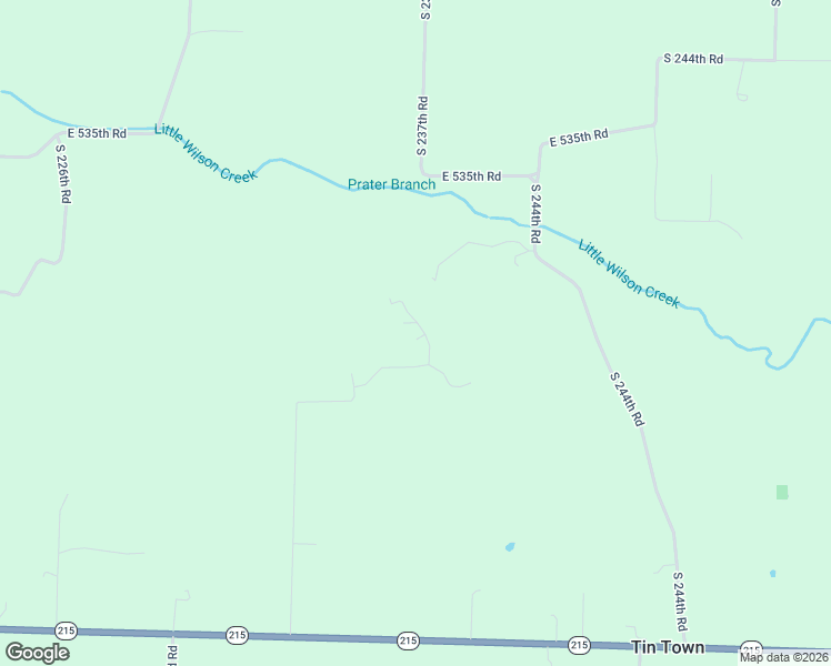 map of restaurants, bars, coffee shops, grocery stores, and more near 2373 East 540th Road in Buffalo