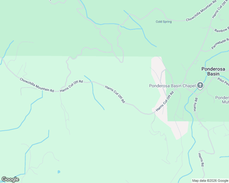 map of restaurants, bars, coffee shops, grocery stores, and more near Harris Cut Off Road in Mariposa County