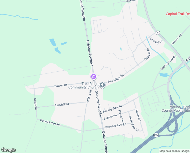 map of restaurants, bars, coffee shops, grocery stores, and more near in Richmond