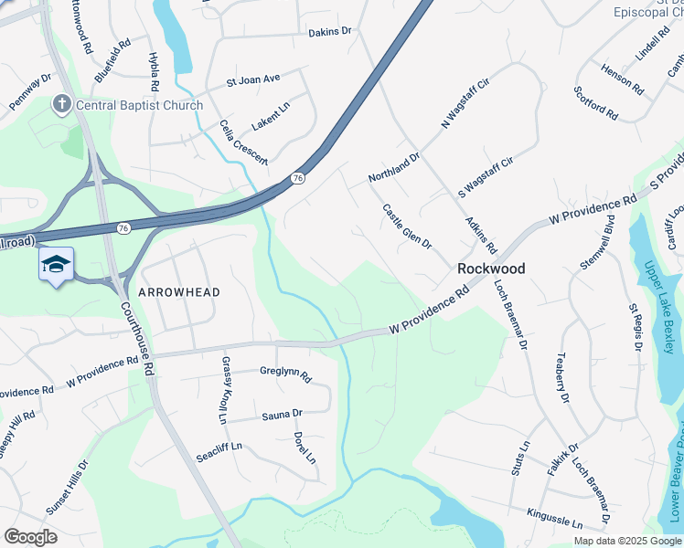 map of restaurants, bars, coffee shops, grocery stores, and more near 2037 Maginoak Court in North Chesterfield