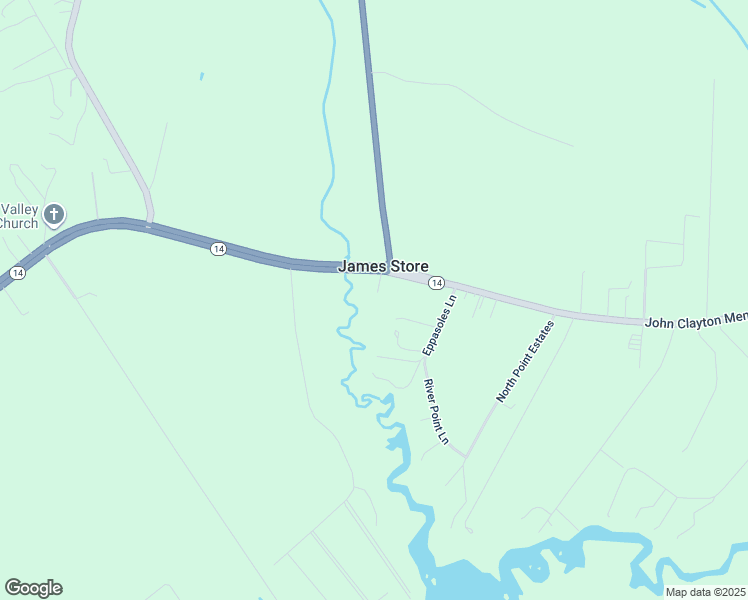 map of restaurants, bars, coffee shops, grocery stores, and more near 10495 John Clayton Memorial Highway in Gloucester Courthouse