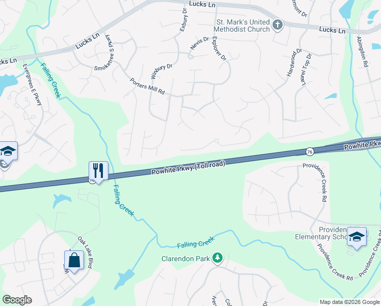 map of restaurants, bars, coffee shops, grocery stores, and more near 1931 Bantry Drive in Midlothian