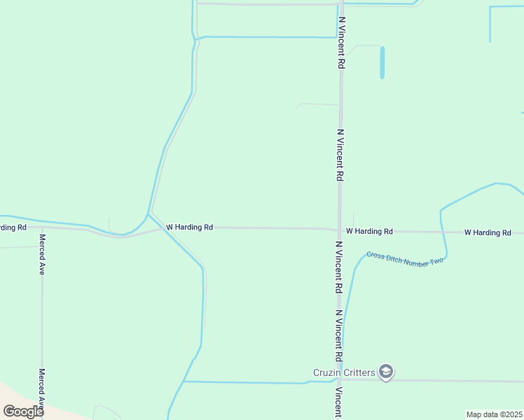 map of restaurants, bars, coffee shops, grocery stores, and more near 16377 West Harding Road in Turlock