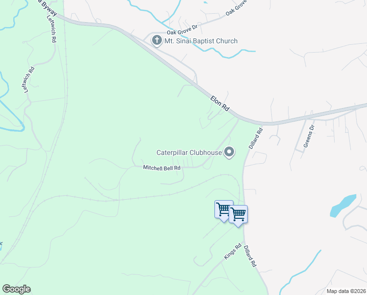 map of restaurants, bars, coffee shops, grocery stores, and more near 132 Bellmont Drive in Madison Heights