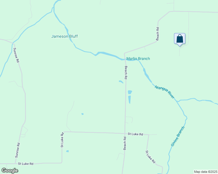 map of restaurants, bars, coffee shops, grocery stores, and more near 2659 Beach Road in Conway