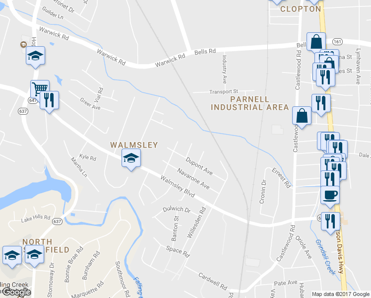 map of restaurants, bars, coffee shops, grocery stores, and more near 4330 Short St in Richmond