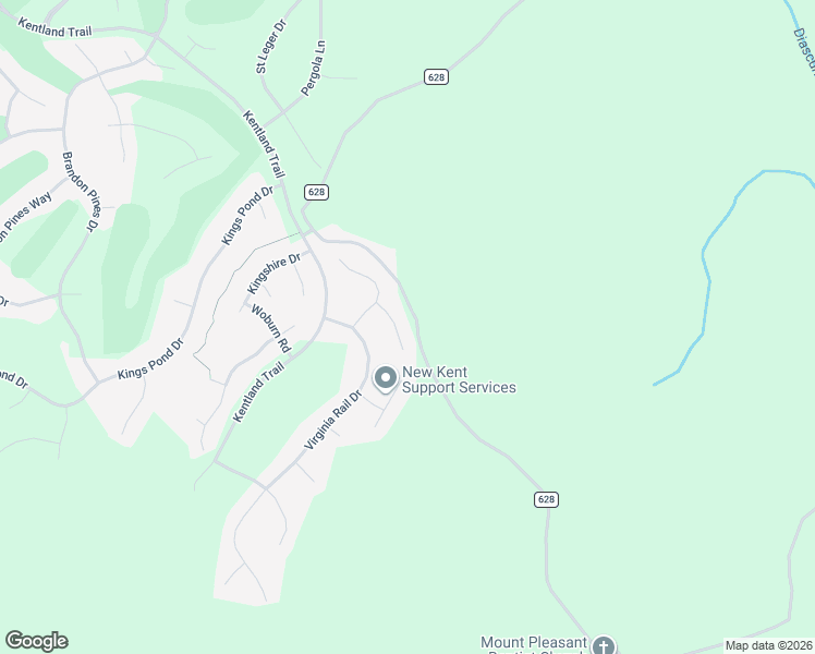 map of restaurants, bars, coffee shops, grocery stores, and more near 4801-4803 Mount Pleasant Road in Providence Forge