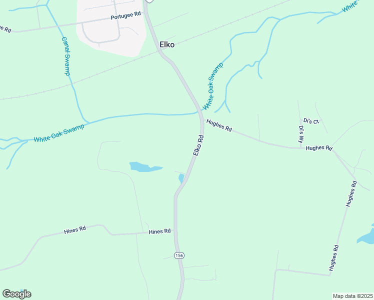 map of restaurants, bars, coffee shops, grocery stores, and more near 7230 Elko Road in Sandston