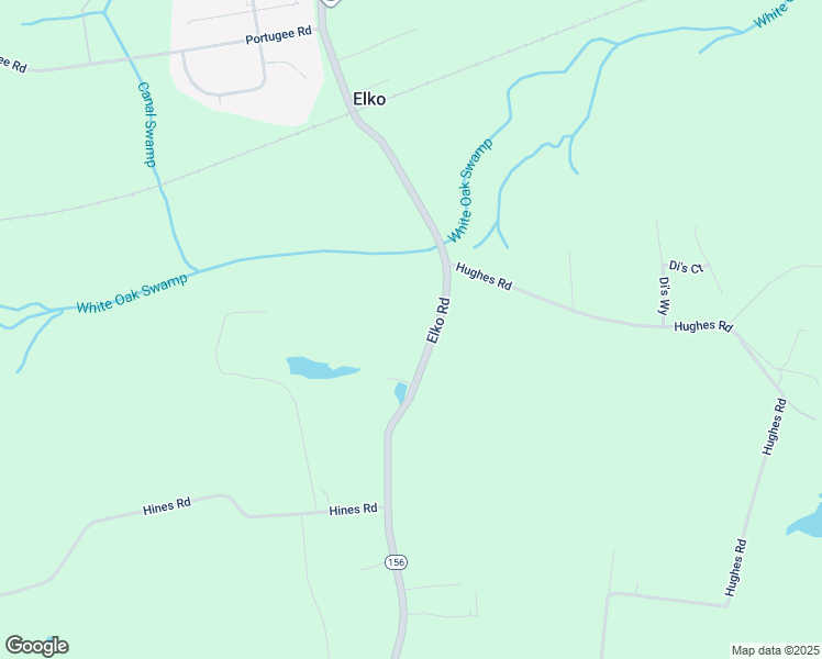 map of restaurants, bars, coffee shops, grocery stores, and more near 7230 Elko Road in Sandston