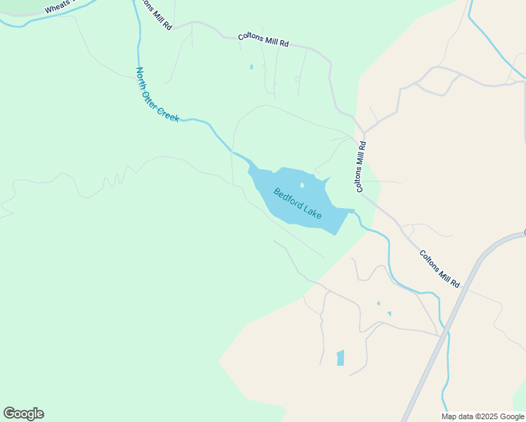 map of restaurants, bars, coffee shops, grocery stores, and more near Bedford Lake Drive in Bedford County