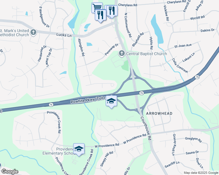 map of restaurants, bars, coffee shops, grocery stores, and more near 11019 Jimmy Ridge Drive in Richmond