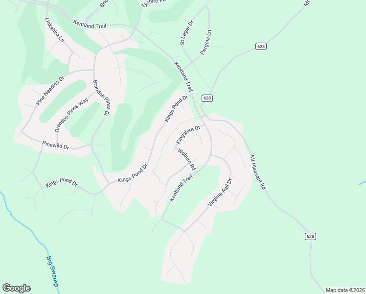 map of restaurants, bars, coffee shops, grocery stores, and more near 4761 Royal Burgess Court in Providence Forge