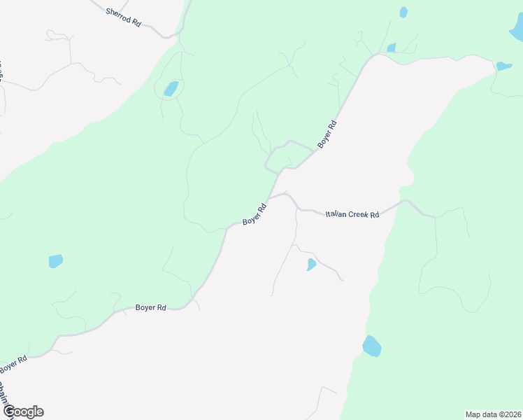 map of restaurants, bars, coffee shops, grocery stores, and more near Boyer Road in Mariposa County